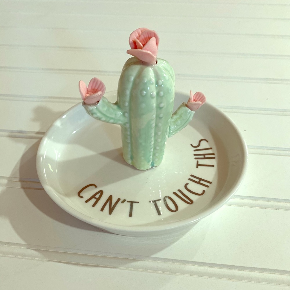 Cactus Jewelry holder!